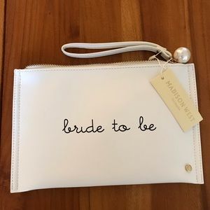 Madison West “Bride to Be” Clutch